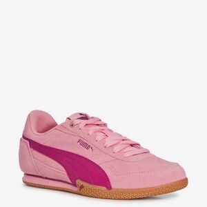 Puma Women's Pink and Purple Sneakers